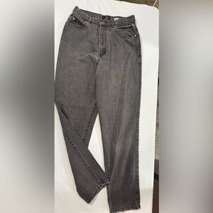 Vintage Sasson High-Waisted Black Jeans Size 9/10 | 80s Mom Jeans